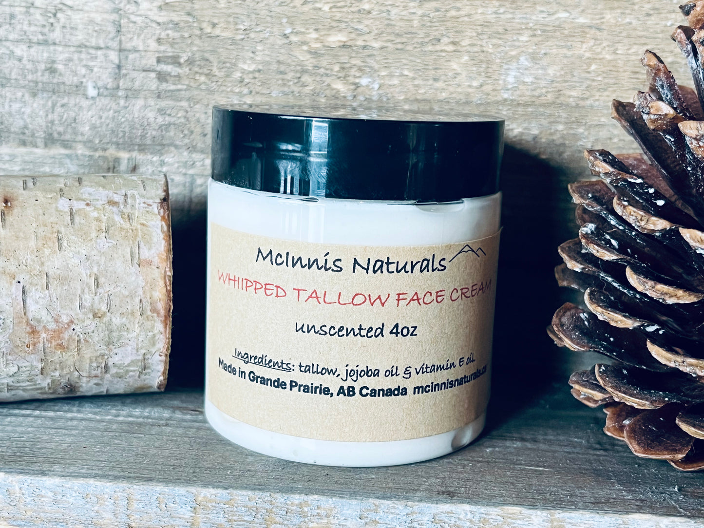 WHIPPED TALLOW FACE CREAM 4oz