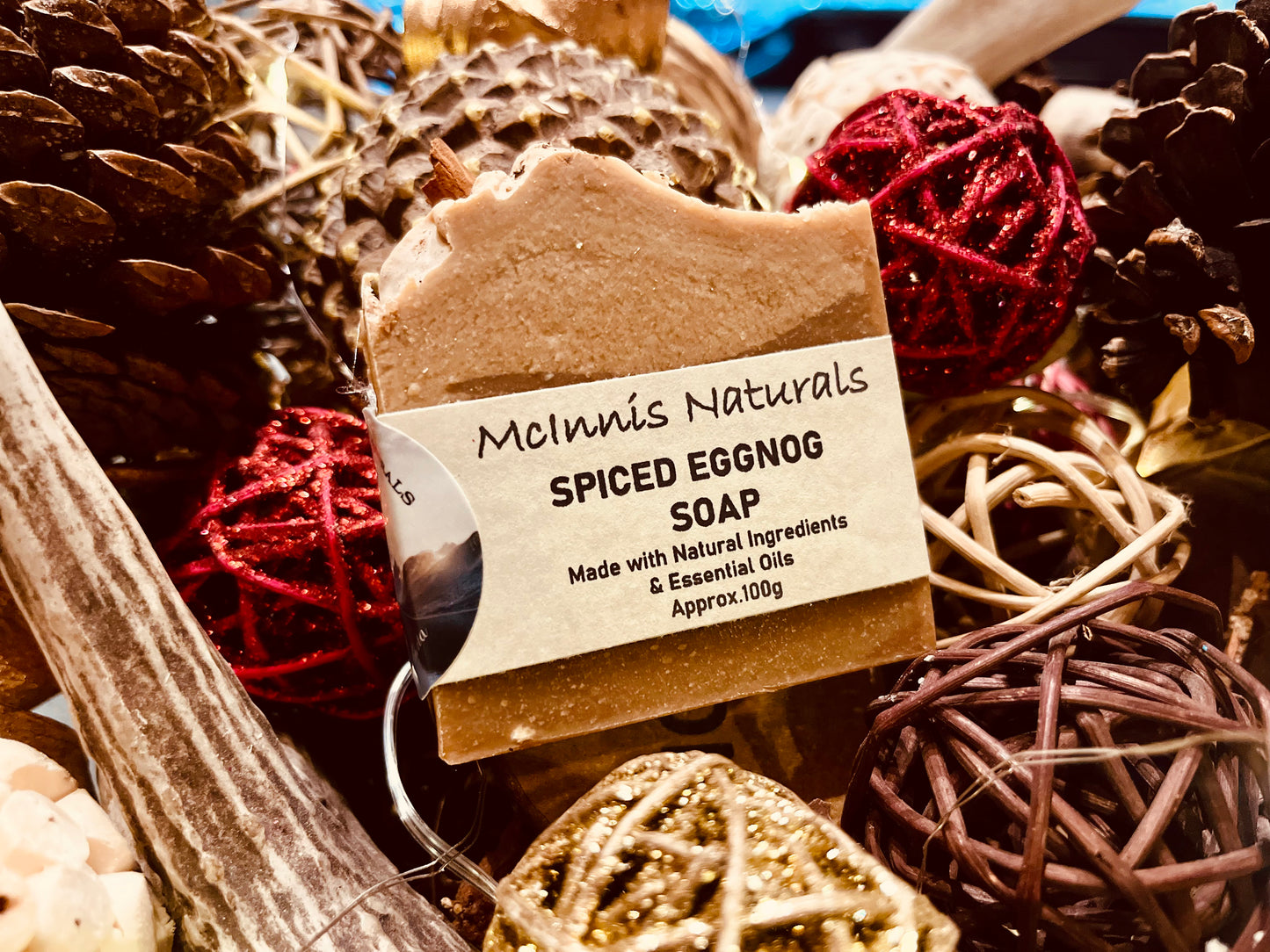 SPICED EGGNOG SOAP