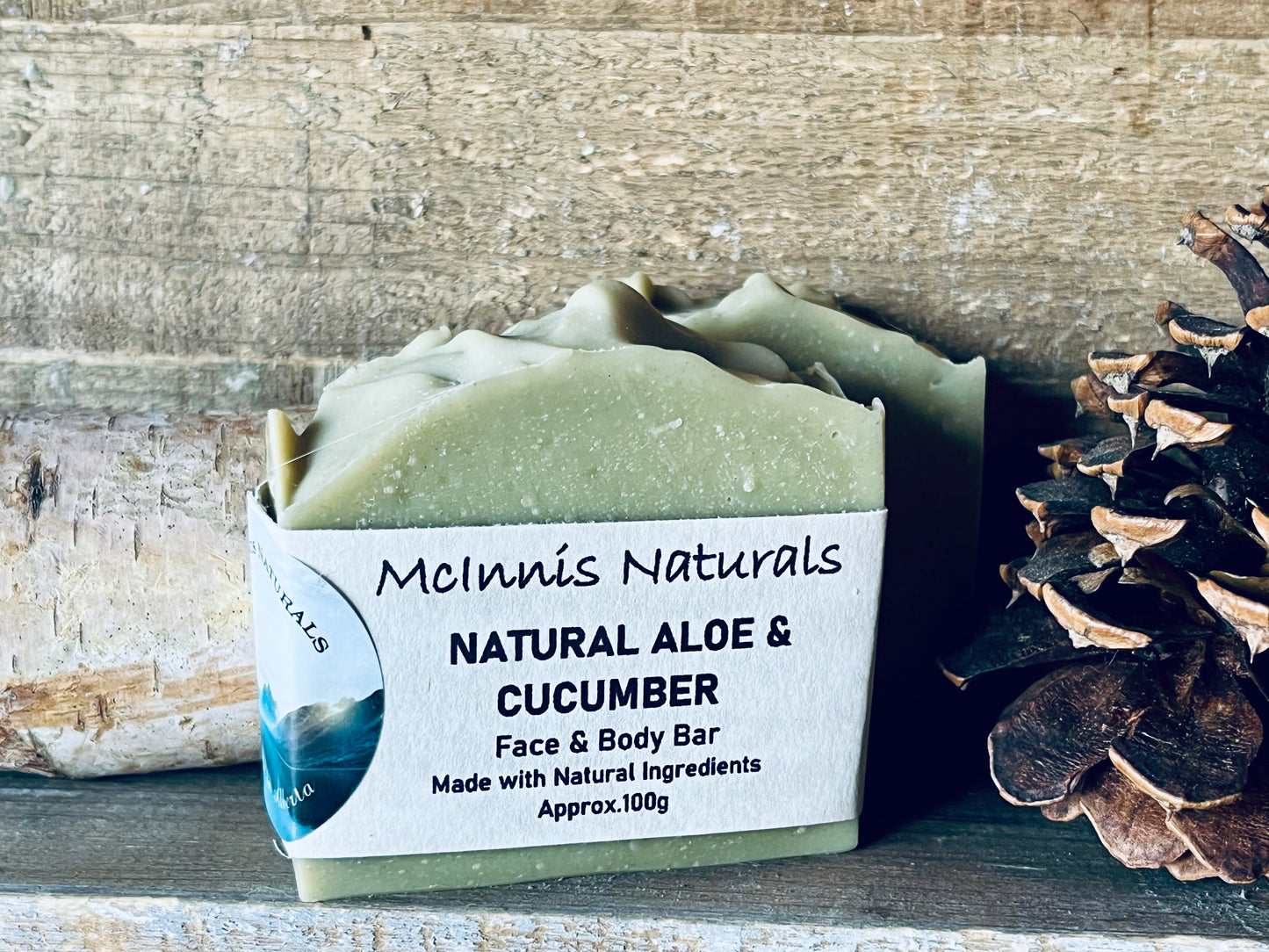 NATURAL ALOE & CUCUMBER SOAP