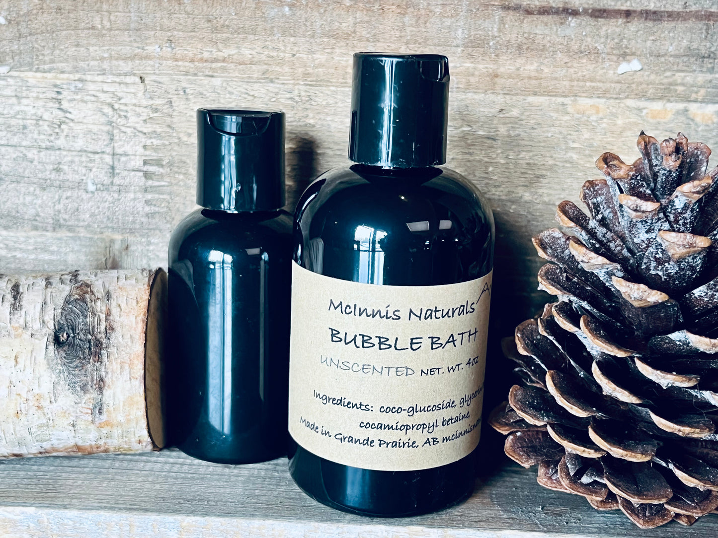 UNSCENTED BUBBLE BATH 4oz