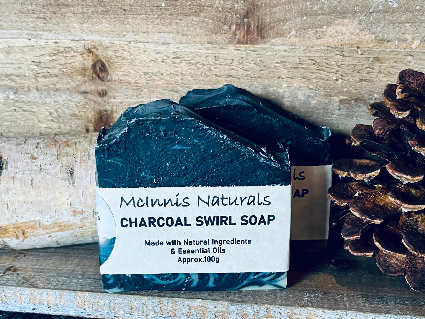 CHARCOAL SWIRL SOAP
