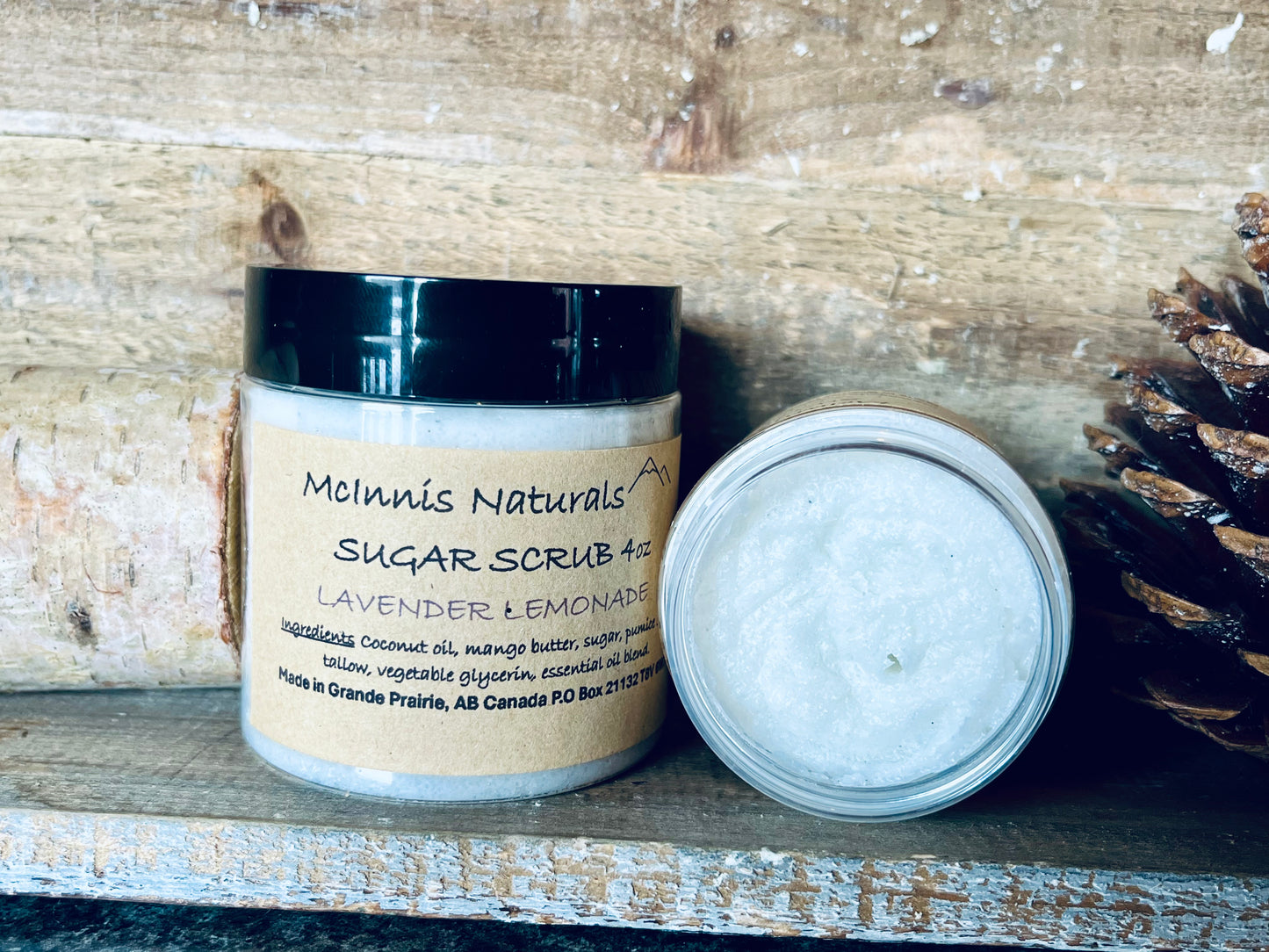 LAVENDER LEMONADE SUGAR SCRUB 4oz
