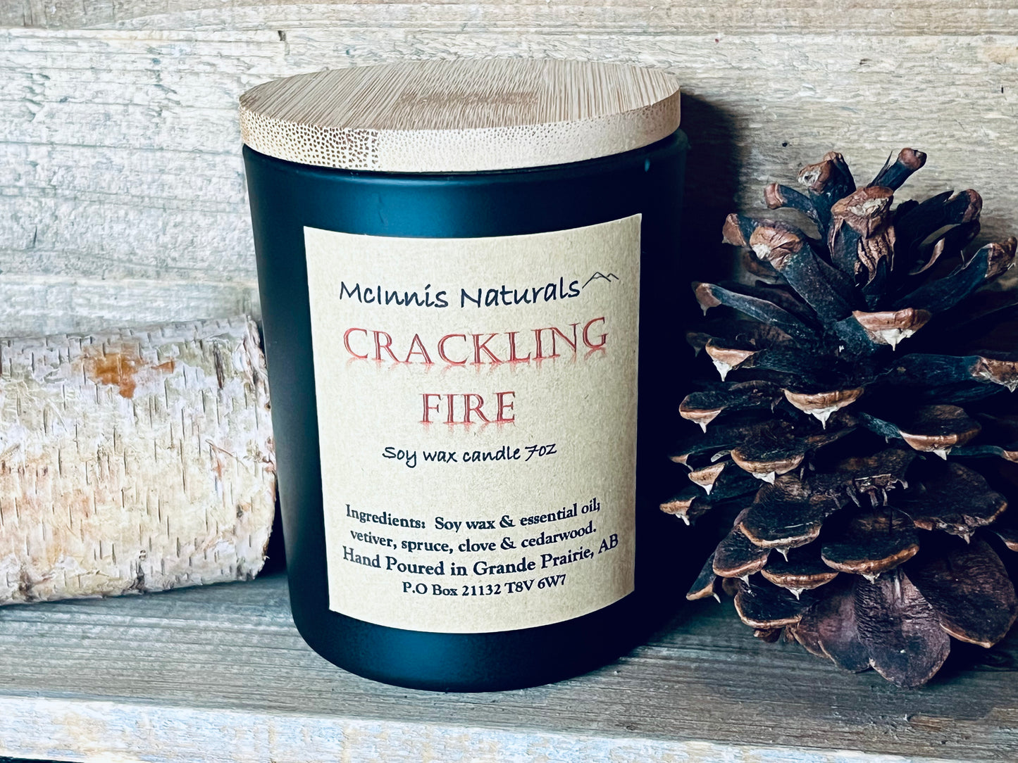 CRACKLING FIRE CANDLE