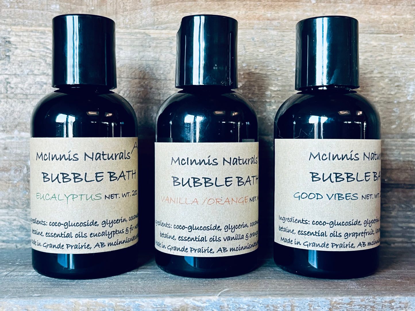 BUBBLE BATH TRIO SAMPLE SET