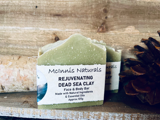 REJUVENATING DEAD SEA CLAY FACE & BODY BAR