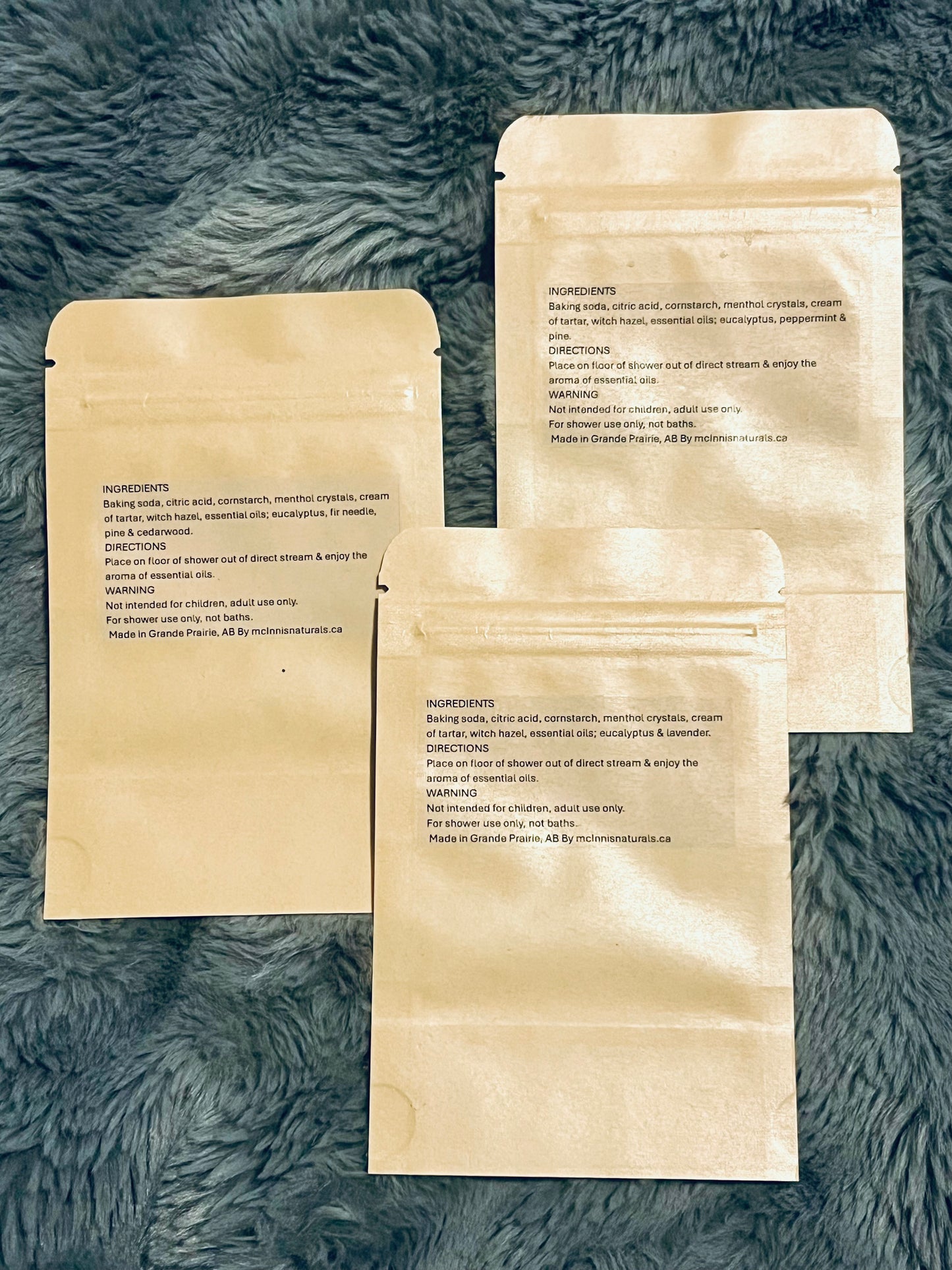 SHOWER STEAMER TRIO PACK