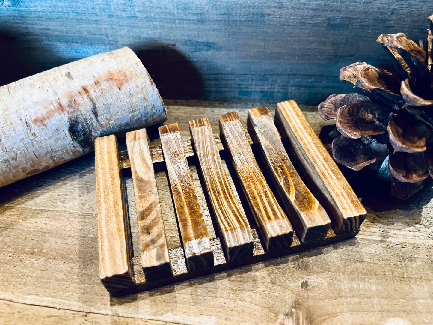 WOODEN SOAP TRAY