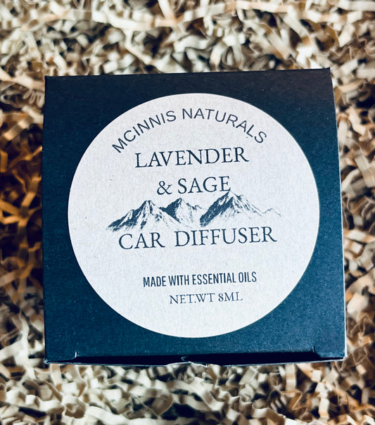 LAVENDER & SAGE CAR DIFFUSER