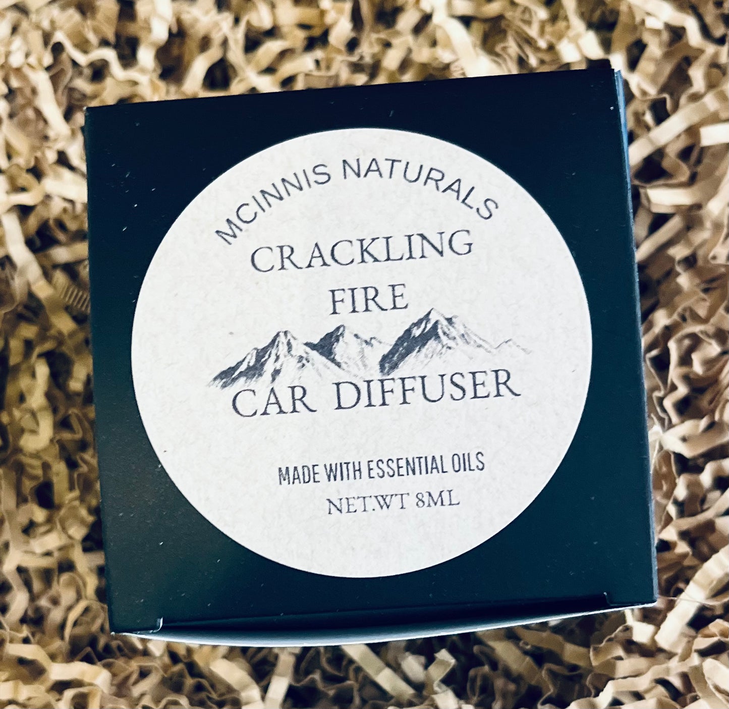 CRACKLING FIRE CAR DIFFUSER