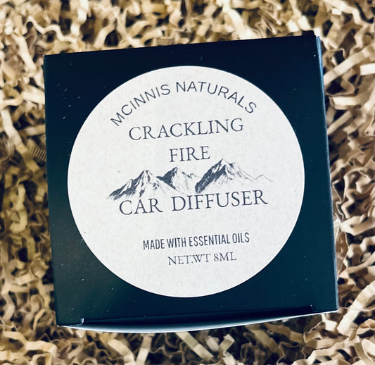 CRACKLING FIRE CAR DIFFUSER