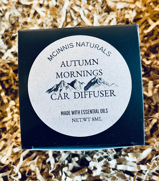 AUTUMN MORNINGS CAR DIFFUSER