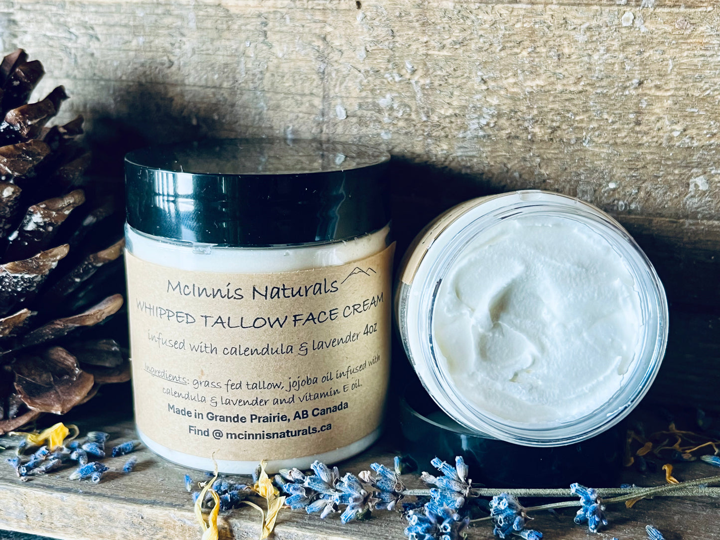 INFUSED WHIPPED TALLOW FACE CREAM 2oz