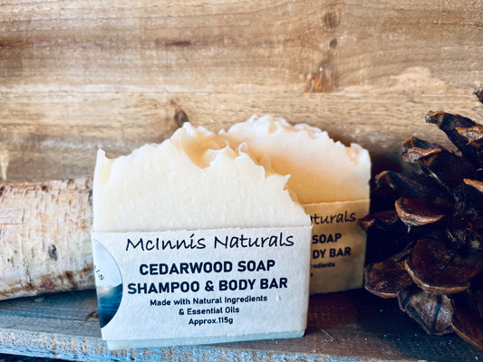 CEDARWOOD SHAMPOO & BODY BAR