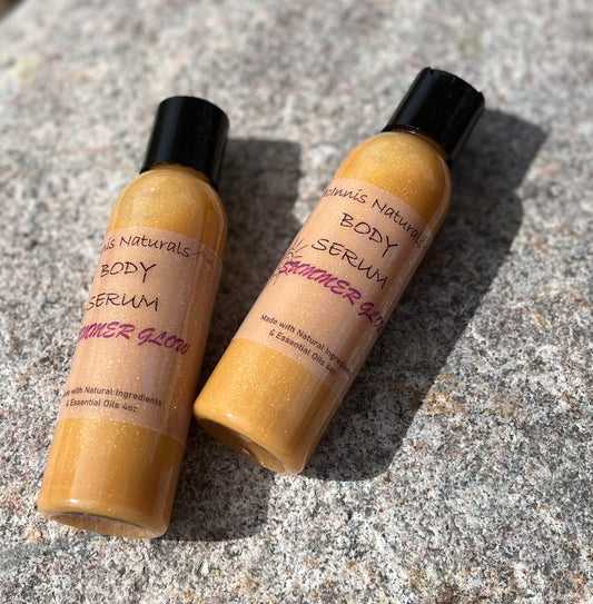 SUMMER GLOW BODY SERUM 4oz GOOD VIBES