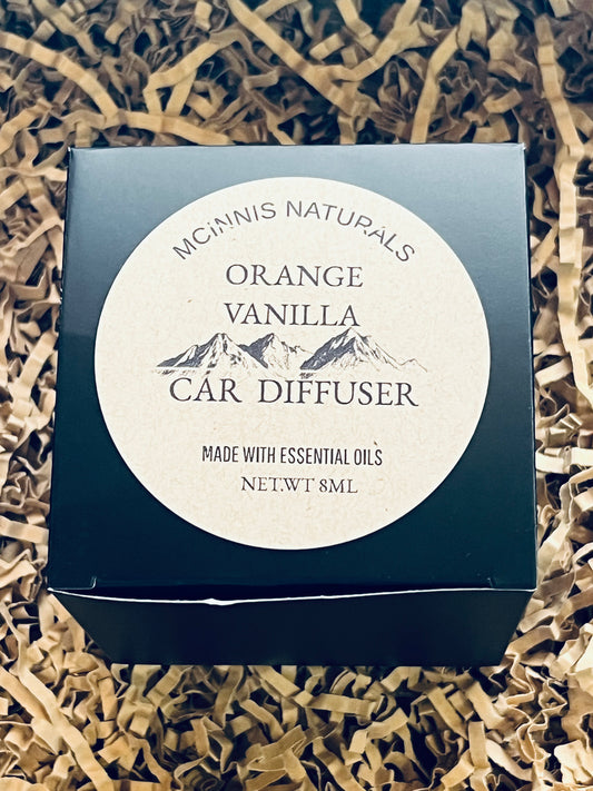 ORANGE/VANILLA CAR DIFFUSER