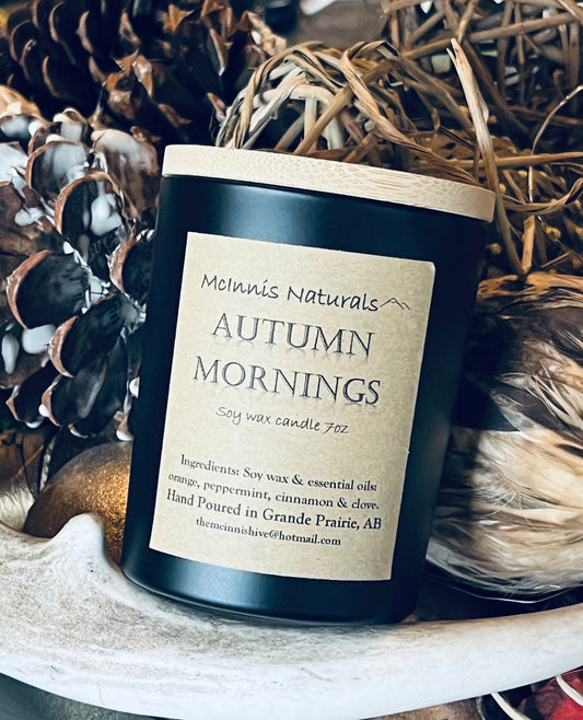AUTUMN MORNINGS CANDLE